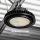 300W UFO LED High Bay Light With Reflector- 40,500 Lumens - 1000W MH Equivalent - 5000K