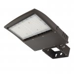 LED Parking Lot Light - 150W Shoebox Area Light with Optional Photocell - Trunnion Mount - 400W Metal Halide Equivalent - 20,250 Lumens - 5000K