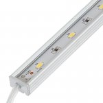 Waterproof Linear LED Light Bar Fixture w/ DC Barrel Connectors - 415 lm/ft