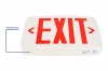 LED Exit Sign w/ Battery Backup - Single or Double Face