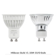 GU10 MiLight RGB+Tunable White LED Bulb - 4-Watt (35-Watt Equivalent) - 280 Lumens - RF Remote Optional