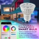 GU10 MiLight RGB+Tunable White LED Bulb - 4-Watt (35-Watt Equivalent) - 280 Lumens - RF Remote Optional