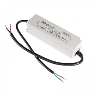 Mean Well LED Switching Power Supply - LPV Series 150W Single Output LED Power Supply - 48V DC - 208-277 VAC