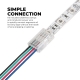 RGB LED Strip Light Kit - 5m Color-Changing LED Tape Light - 24V - Wireless RF Remote