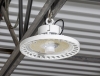 100W White UFO LED High Bay Light - Programmable Motion Sensor - 15500 Lumens - 320W MH Equivalent - 5000K